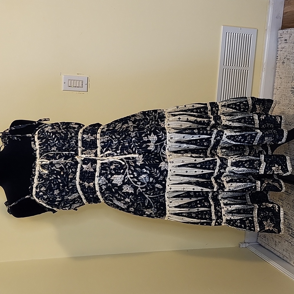 Ulla Johnson Indah Rainforest Tier Summer Dress